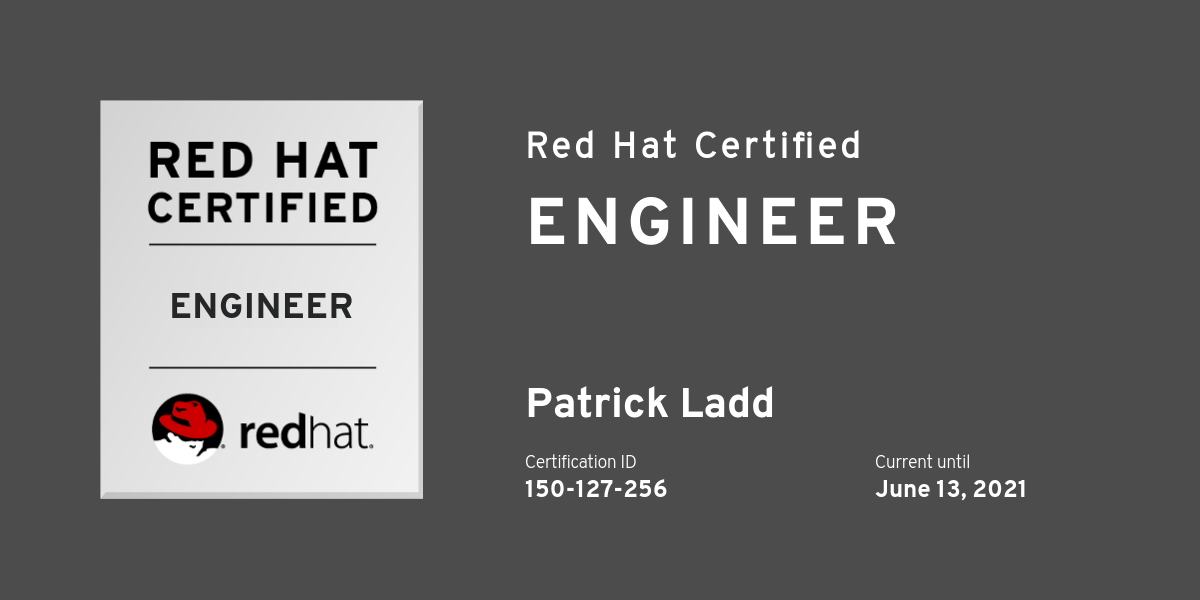 RHCE (Red Hat Certified Engineer